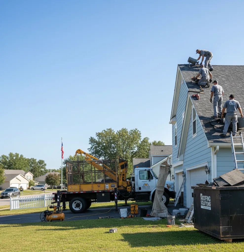 Flat Roof Repair in Martinsville, IN